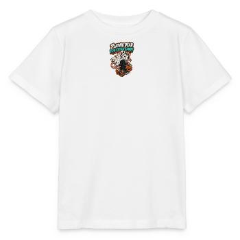 RobVibe Wild Club – Halloween-Geister-Opossum - Stanley/Stella Kinder T-Shirt MINI CREATOR  - Weiß - Vorne - Maike (125cm)