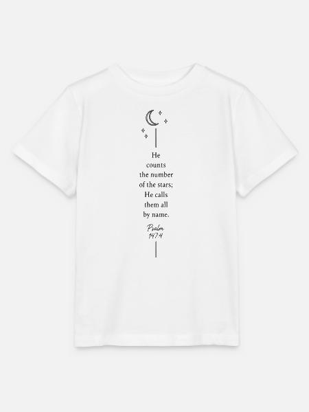 Stars By Name - Stanley/Stella Kinder T-Shirt MINI CREATOR - Weiß