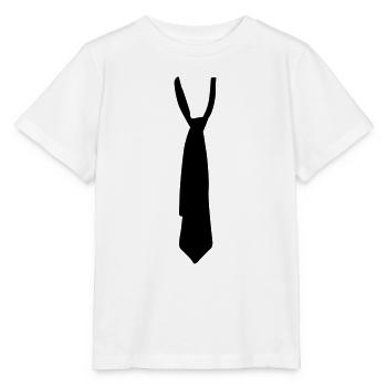 Krawatte - Stanley/Stella Kinder T-Shirt MINI CREATOR  - Weiß - Vorne - Maike (125cm)