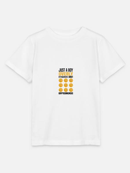 Kryptowährungen - Stanley/Stella Kinder T-Shirt MINI CREATOR - Weiß