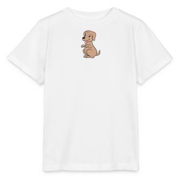 Chiens Chiens - T-shirt bio MINI CREATOR Stanley/Stella Enfant - blanc - Devant - Maike (125cm)