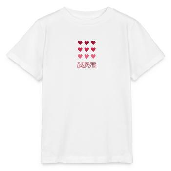 Liebe - Stanley/Stella Kinder T-Shirt MINI CREATOR  - Weiß - Vorne - Maike (125cm)