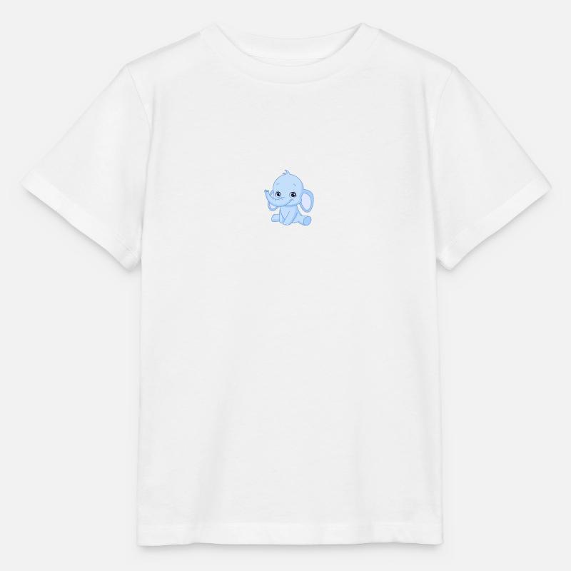 Elephants - T-shirt bio MINI CREATOR Stanley/Stella Enfant - blanc