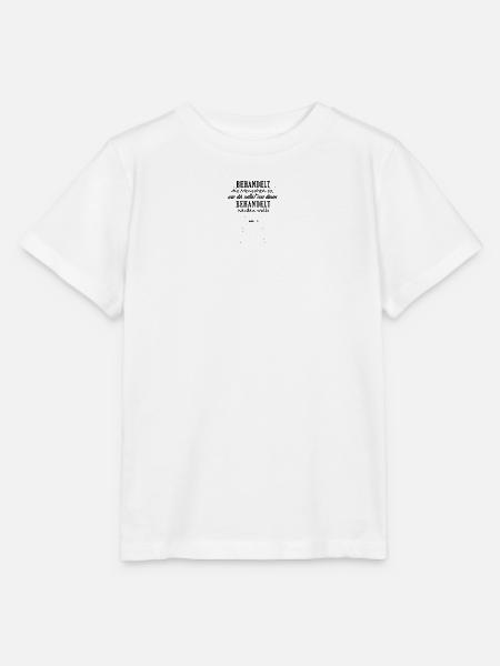 Bibelvers - Matthäus 7.12 - Stanley/Stella Kinder T-Shirt MINI CREATOR - Weiß