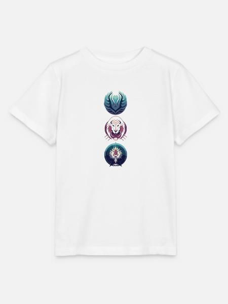 Zeichen Fabelwesen - Stanley/Stella Kinder T-Shirt MINI CREATOR - Weiß