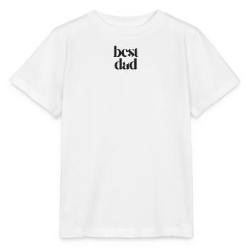 Meilleur papa - T-shirt bio MINI CREATOR Stanley/Stella Enfant - blanc - Devant - Maike (125cm)