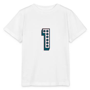 HAPPY BIRTHDAY. HAPPY BIRTHDAY. ANNIVERSARY. - Stanley/Stella MINI CREATOR Kids’ T-Shirt - white - Front - Maike (125cm)