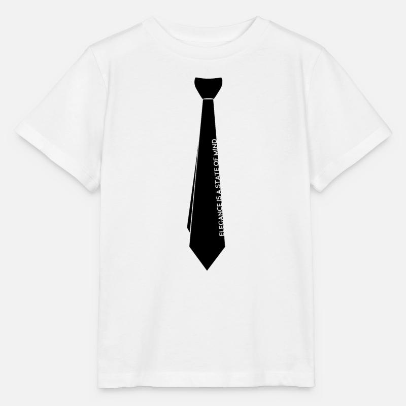 stilvolle Krawatte - Stanley/Stella Kinder T-Shirt MINI CREATOR - Weiß