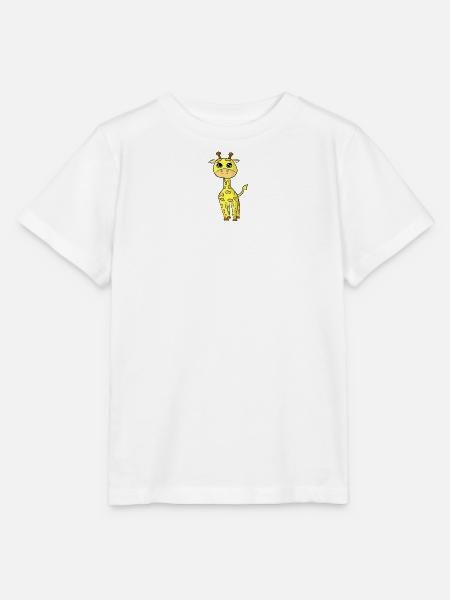 Babygiraffe - Stanley/Stella Kinder T-Shirt MINI CREATOR  - Weiß