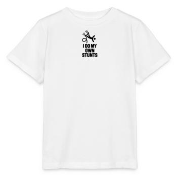 Flyboard Flyboarding Hydro Flying Hydrofly Stunts - T-shirt bio MINI CREATOR Stanley/Stella Enfant - blanc - Devant - Maike (125cm)