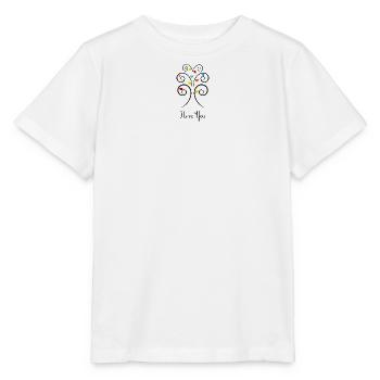 VALENTINE'S DAY. Bachelorette party. I LOVE YOU. I LOVE YOU. LOVE - Stanley/Stella MINI CREATOR Kids’ T-Shirt - white - Front - Maike (125cm)