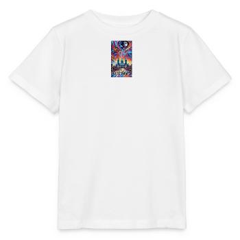 Guadalajara Mexiko Farbenfrohes Design - Stanley/Stella Kinder T-Shirt MINI CREATOR  - Weiß - Vorne - Maike (125cm)