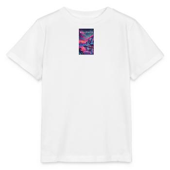 Conception de la ville de Belgrade en Serbie - T-shirt bio MINI CREATOR Stanley/Stella Enfant - blanc - Devant - Maike (125cm)