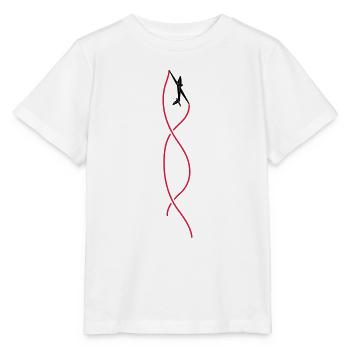 kunstflug foxrolle - T-shirt bio MINI CREATOR Stanley/Stella Enfant - blanc - Devant - Maike (125cm)