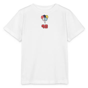 40. 40 ANS. 40e ANNIVERSAIRE. ANNIVERSAIRE 40 ANS. - T-shirt bio MINI CREATOR Stanley/Stella Enfant - blanc - Devant - Maike (125cm)
