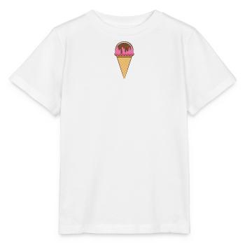Ich mag Eis - Stanley/Stella Kinder T-Shirt MINI CREATOR  - Weiß - Vorne - Maike (125cm)