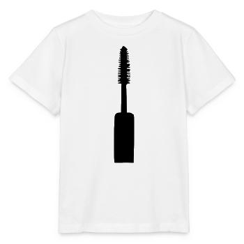 Wimperntusche Mascara Kosmetik Geschenk Kosmetiker - Stanley/Stella Kinder T-Shirt MINI CREATOR  - Weiß - Vorne - Maike (125cm)
