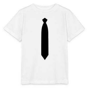 Krawatte - Stanley/Stella Kinder T-Shirt MINI CREATOR  - Weiß - Vorne - Maike (125cm)