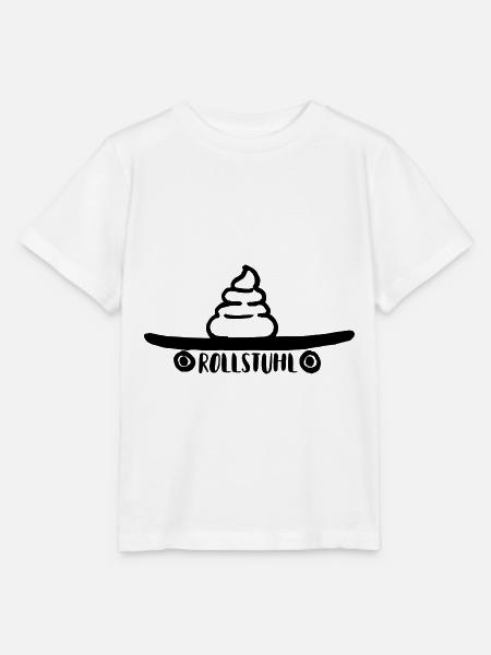 Rollstuhl - Stanley/Stella Kinder T-Shirt MINI CREATOR - Weiß