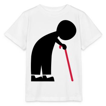 grand-père - T-shirt bio MINI CREATOR Stanley/Stella Enfant - blanc - Devant - Maike (125cm)