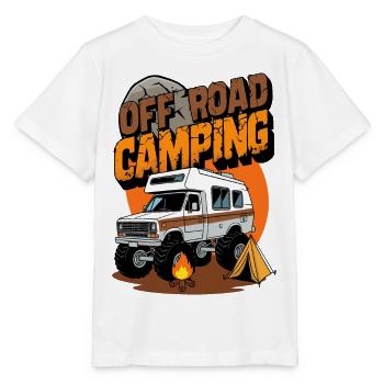 Off-road kamperen - Stanley/Stella Kinder-T-shirt MINI CREATOR  - wit - Voor - Maike (125cm)