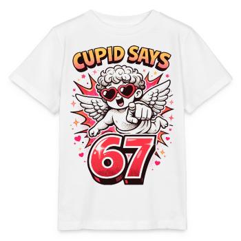 Cupid Days 67 Liebe Valentinstag Geschenk Süß - Stanley/Stella Kinder T-Shirt MINI CREATOR  - Weiß - Vorne - Maike (125cm)