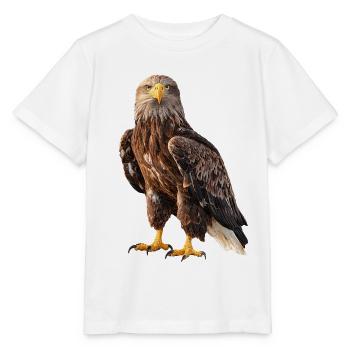 Seeadler Adler Eagle - Stanley/Stella Kinder T-Shirt MINI CREATOR  - Weiß - Vorne - Maike (125cm)