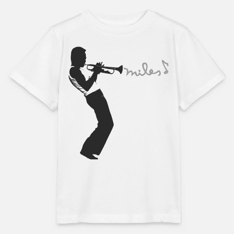miles 1 - T-shirt bio MINI CREATOR Stanley/Stella Enfant - blanc