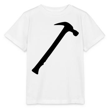 hammer - Stanley/Stella Kinder T-Shirt MINI CREATOR  - Weiß - Vorne - Maike (125cm)