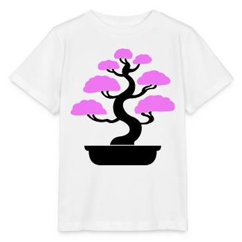 Bonsai Tree Tree - Stanley/Stella MINI CREATOR Kids’ T-Shirt - white - Front - Maike (125cm)