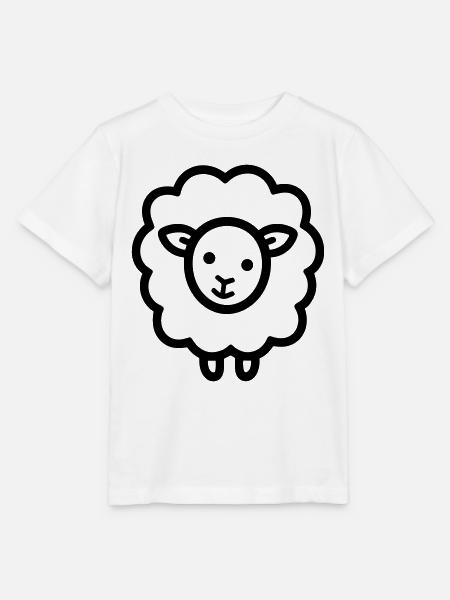 Schaf - Stanley/Stella Kinder T-Shirt MINI CREATOR - Weiß