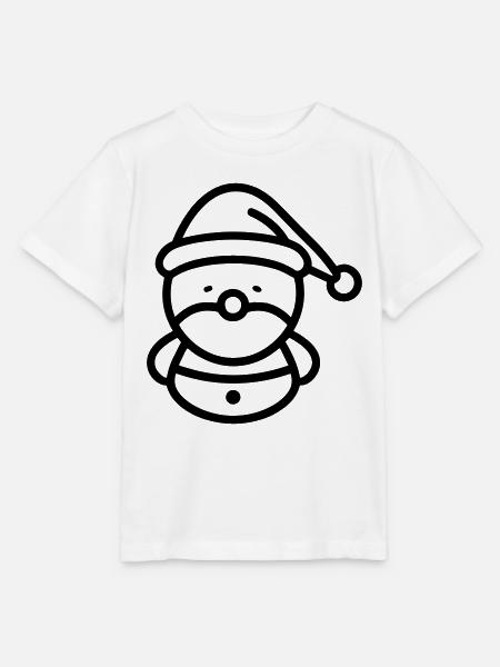 Schneemann - Stanley/Stella Kinder T-Shirt MINI CREATOR - Weiß