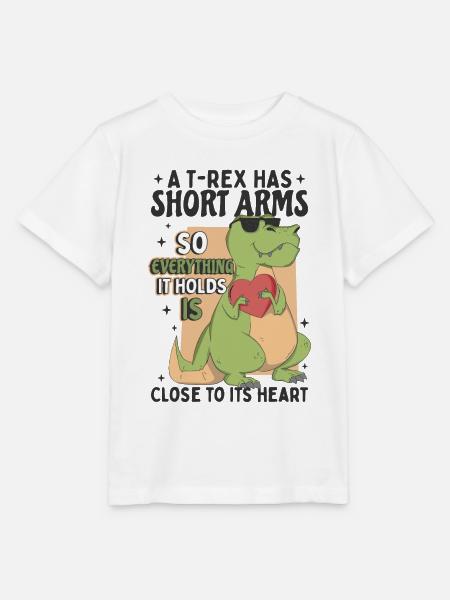 Niedlicher TRex - Stanley/Stella Kinder T-Shirt MINI CREATOR - Weiß