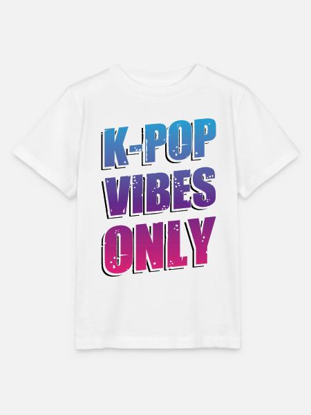 Nur K-Pop-Vibes - Stanley/Stella Kinder T-Shirt MINI CREATOR - Weiß