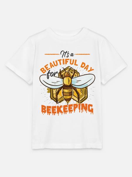 Bienenzucht - Stanley/Stella Kinder T-Shirt MINI CREATOR  - Weiß