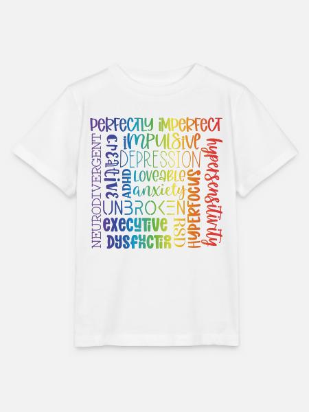 Neurodivergent - Stanley/Stella Kinder T-Shirt MINI CREATOR - Weiß