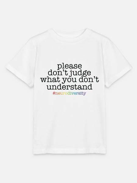 Neurodiversity - Stanley/Stella T-shirt MINI CREATOR til børn - hvid