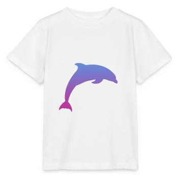 Dauphin dauphin - T-shirt bio MINI CREATOR Stanley/Stella Enfant - blanc - Devant - Maike (125cm)