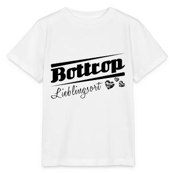 Bottrop - Lieblingsort mit Stadtnamen - Stanley/Stella Kinder T-Shirt MINI CREATOR  - Weiß - Vorne - Maike (125cm)
