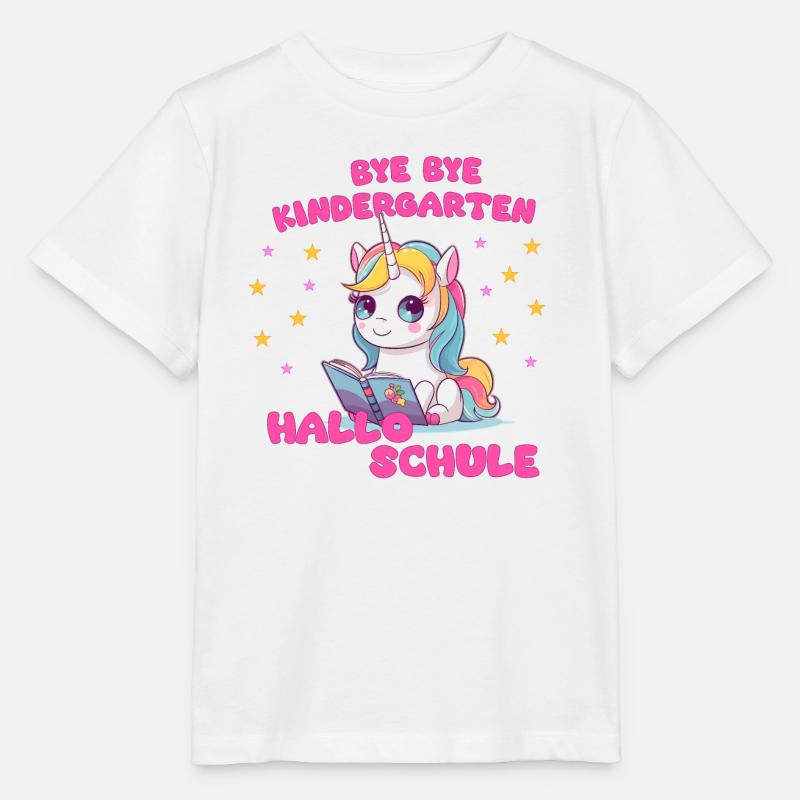 Kindergarten Einhorn - Stanley/Stella Kinder T-Shirt MINI CREATOR  - Weiß