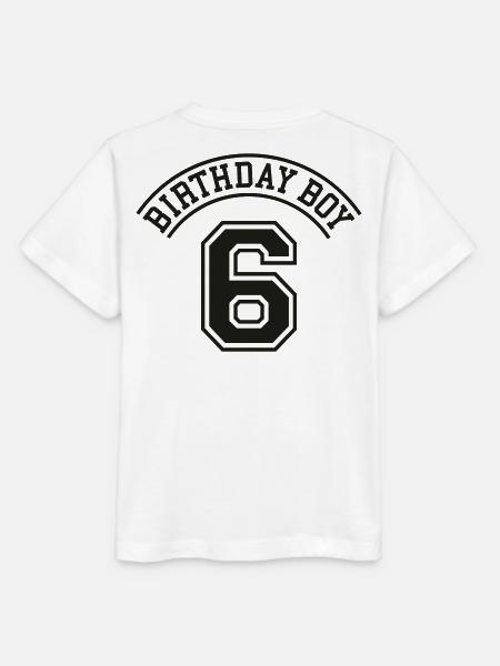 birthday_boy_6_years - Stanley/Stella Kinder T-Shirt MINI CREATOR - Weiß