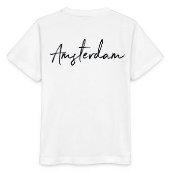 Amsterdam - Stanley/Stella Kinder T-Shirt MINI CREATOR  - Weiß - Hinten - Maike (125cm)