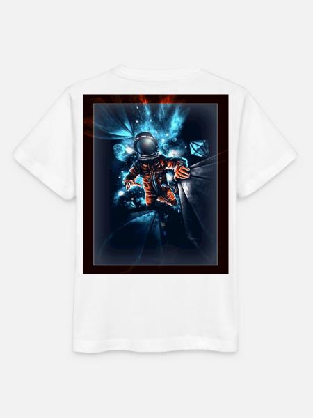 Raumfahrer - Stanley/Stella Kinder T-Shirt MINI CREATOR  - Weiß