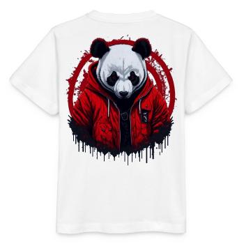 Panda Street Style - Stanley/Stella MINI CREATOR Kids’ T-Shirt - white - Back - Maike (125cm)