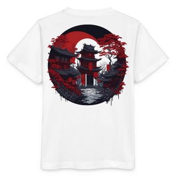 China Town - Stanley/Stella Kinder T-Shirt MINI CREATOR  - Weiß - Hinten - Maike (125cm)
