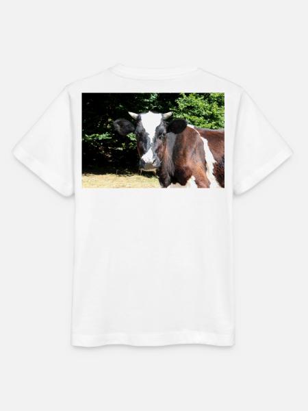 Kuh Poster - Stanley/Stella Kinder T-Shirt MINI CREATOR - Weiß