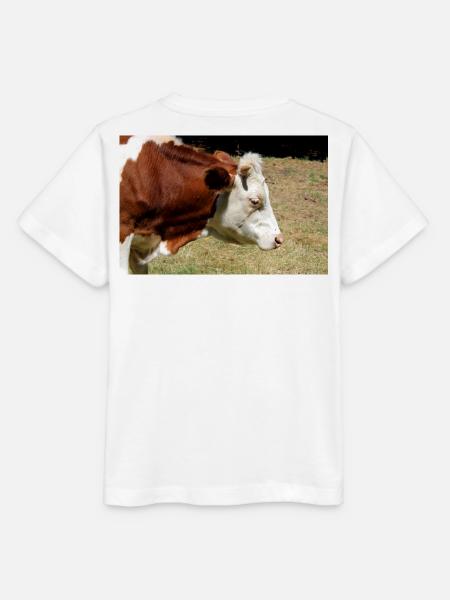 Kuh Poster - Stanley/Stella Kinder T-Shirt MINI CREATOR - Weiß