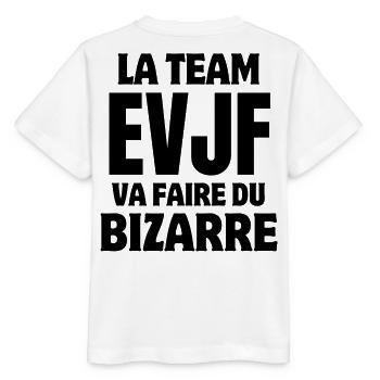 enterrement de vie de jeune fille, mariage - T-shirt bio MINI CREATOR Stanley/Stella Enfant - blanc - Dos - Maike (125cm)