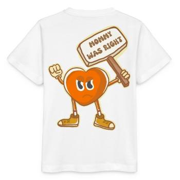 Maman avait raison rétro art. petiteToulon - T-shirt bio MINI CREATOR Stanley/Stella Enfant - blanc - Dos - Maike (125cm)