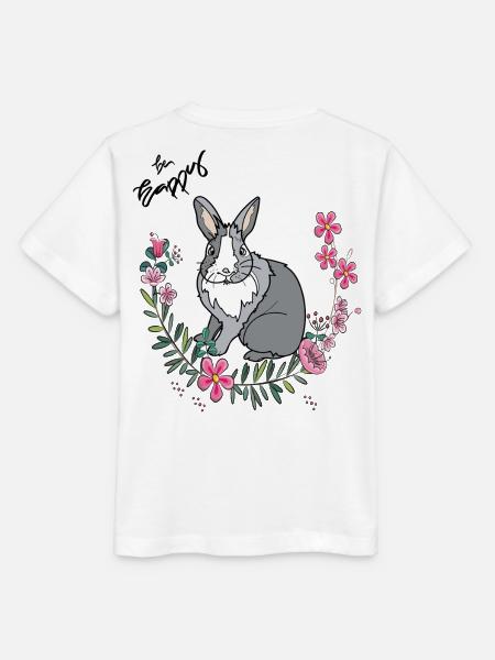 Be Happy Ostern - Stanley/Stella Kinder T-Shirt MINI CREATOR  - Weiß